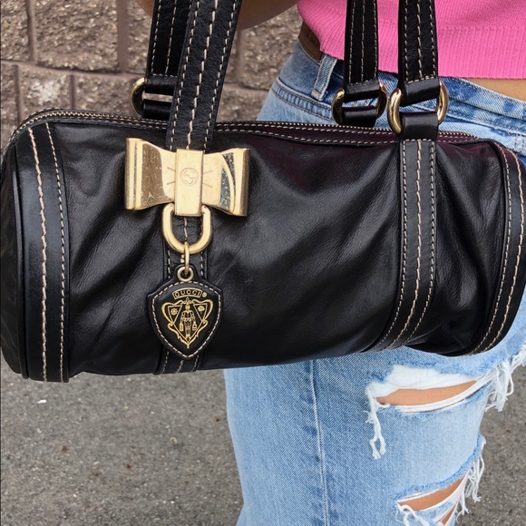 gucci barrel handbag